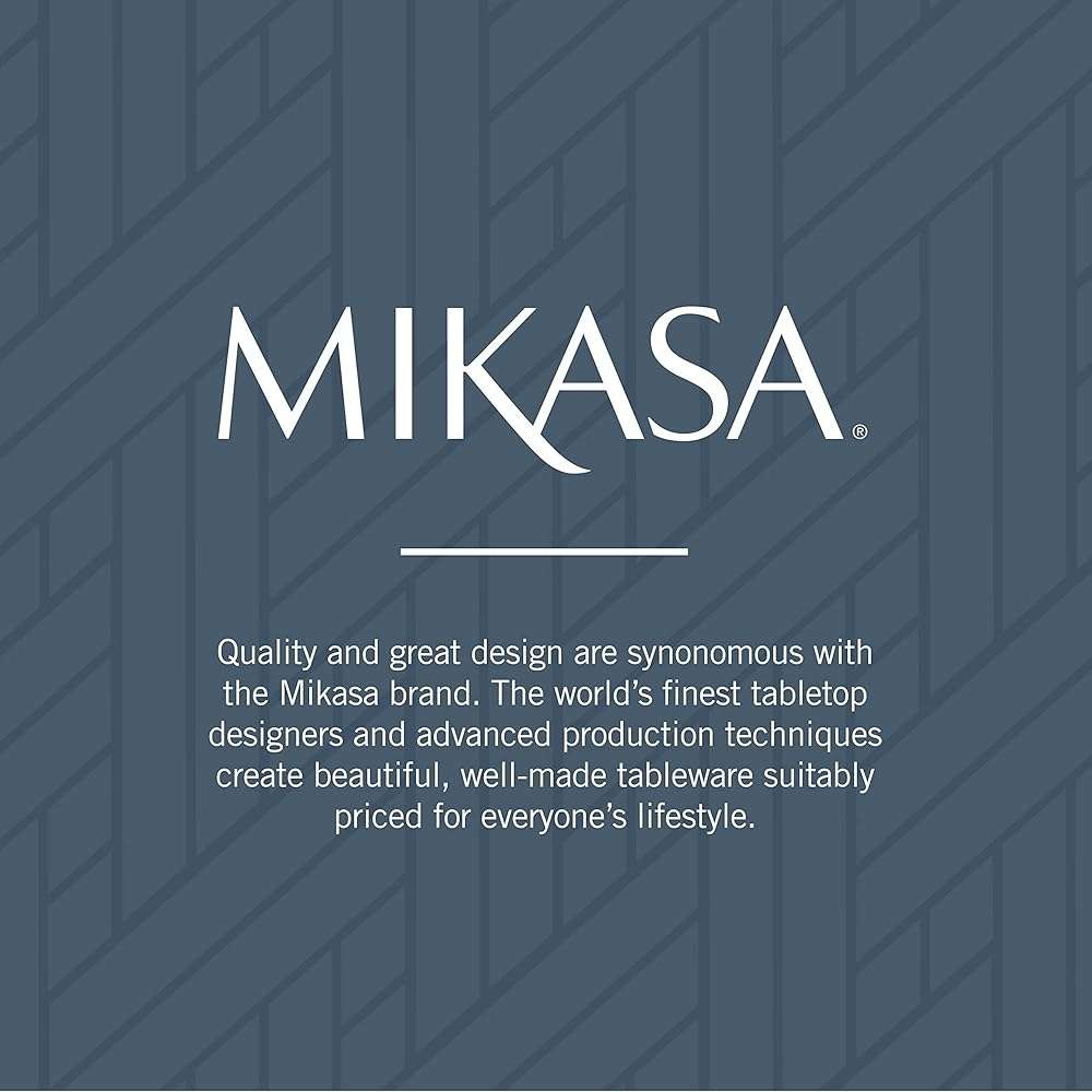 Mikasa Harmony Silverware Set for 12, 65-Piece 18/10 Stainless Steel Flatware Set with Flared Handles, Dishwasher Safe Cutlery Set, Elegant Dining Utensils - Image 9