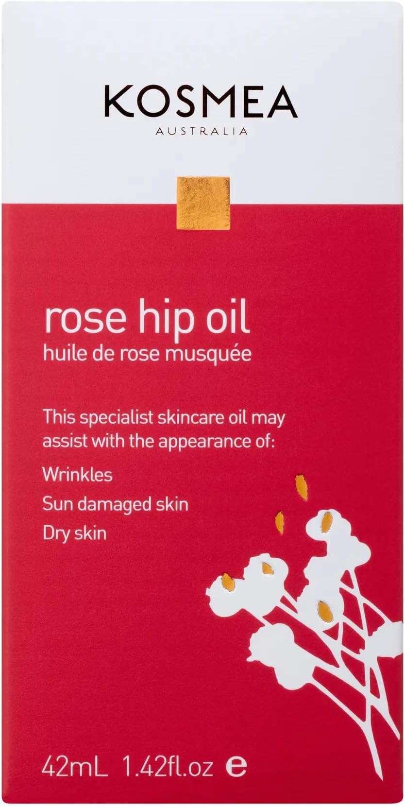 Kosmea Rosehip Oil – Sustainably Harvested, Anti-Aging Benefits for Face & Body – Premium Quality Oil Using the Entire Fruit, Seed & Skin - 1.42 fl oz - Image 2