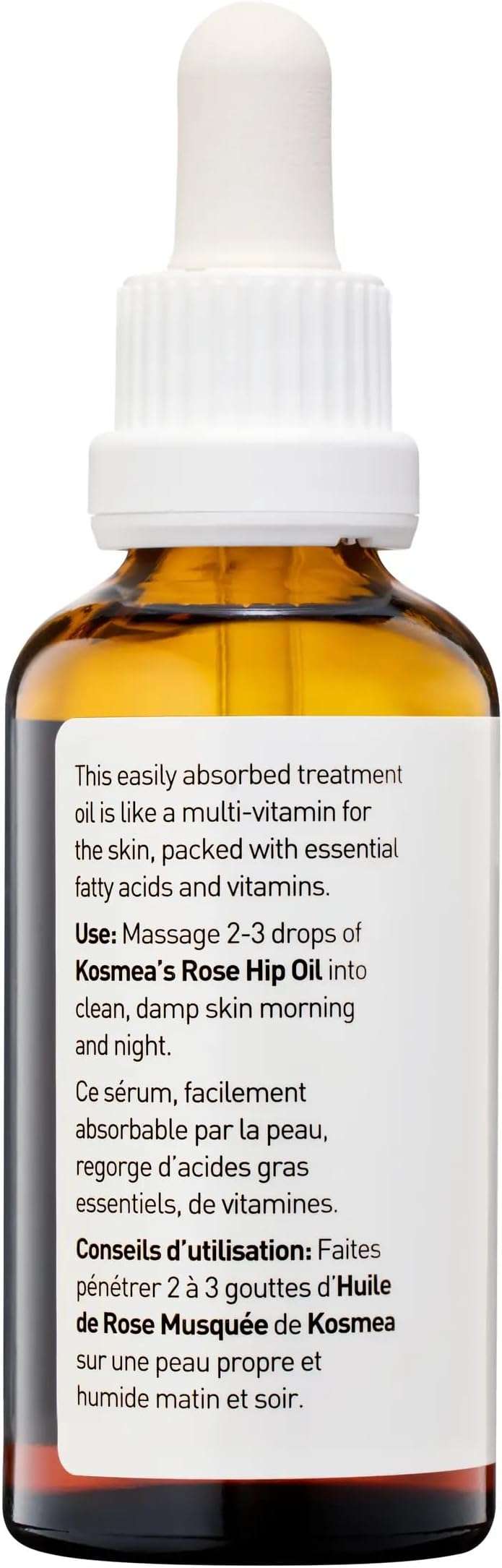 Kosmea Rosehip Oil – Sustainably Harvested, Anti-Aging Benefits for Face & Body – Premium Quality Oil Using the Entire Fruit, Seed & Skin - 1.42 fl oz - Image 4
