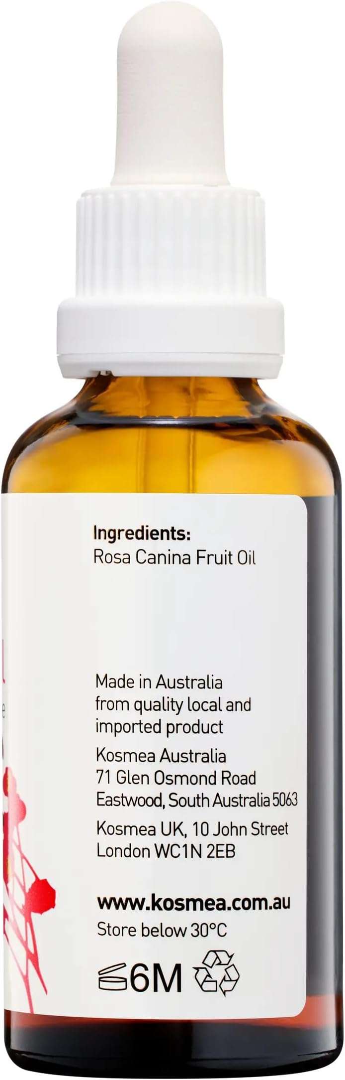 Kosmea Rosehip Oil – Sustainably Harvested, Anti-Aging Benefits for Face & Body – Premium Quality Oil Using the Entire Fruit, Seed & Skin - 1.42 fl oz - Image 5