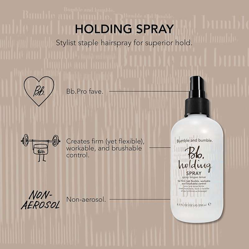 Bumble and bumble. Non-Aerosol Holding Hair Spray | For Firm Control | For All Curly, Wavy, Straight Hair Types, 8.5 Fl Oz - Image 4