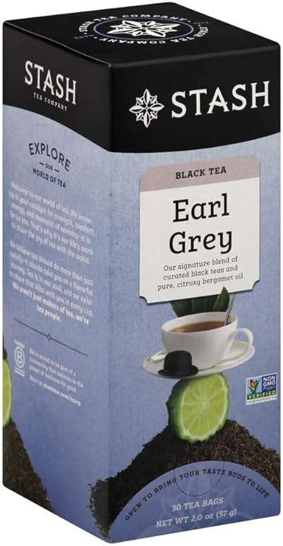 Stash Earl Grey Black Tea (Box of 30) - Image 1