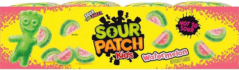 SOUR PATCH KIDS Watermelon Soft & Chewy Gummy Candy, Bulk Candy, 24 - 2 oz Bags - Image 13