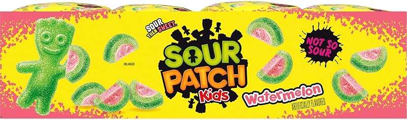 SOUR PATCH KIDS Watermelon Soft & Chewy Gummy Candy, Bulk Candy, 24 - 2 oz Bags - Image 14