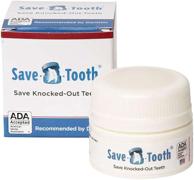 Save-A-Tooth Preservation Kit - Prevent Permanent Tooth Loss, Save Knocked Out Teeth for up to 24 Hours - Tooth Saver Made in the USA by SmartPractice - Keep in your Kit Bag for a Tooth Emergency - Image 1