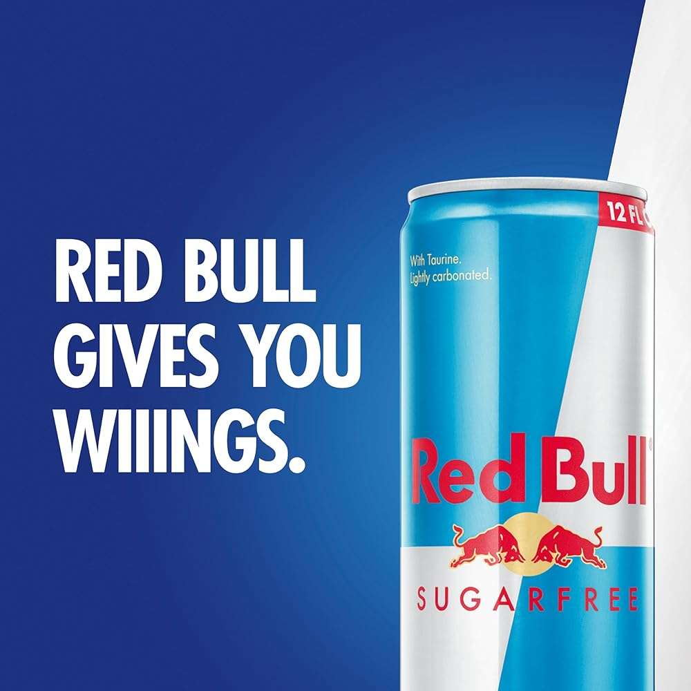 Red Bull Sugar Free Energy Drink with 114mg Caffeine plus Taurine & B Vitamins, 12 Fl Oz, Pack of 24 Cans - Image 9
