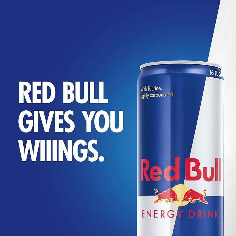 Red Bull Energy Drink with 151mg Caffeine plus Taurine & B Vitamins, 16 Fl Oz, Pack of 12 Cans - Image 5