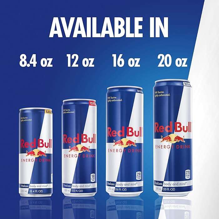 Red Bull Energy Drink with 151mg Caffeine plus Taurine & B Vitamins, 16 Fl Oz, Pack of 12 Cans - Image 8