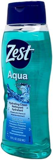 Zest Body Wash, Aqua, 18 Ounce, 2 Pack - Image 3