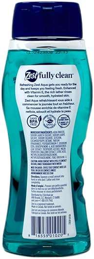 Zest Body Wash, Aqua, 18 Ounce, 2 Pack - Image 4