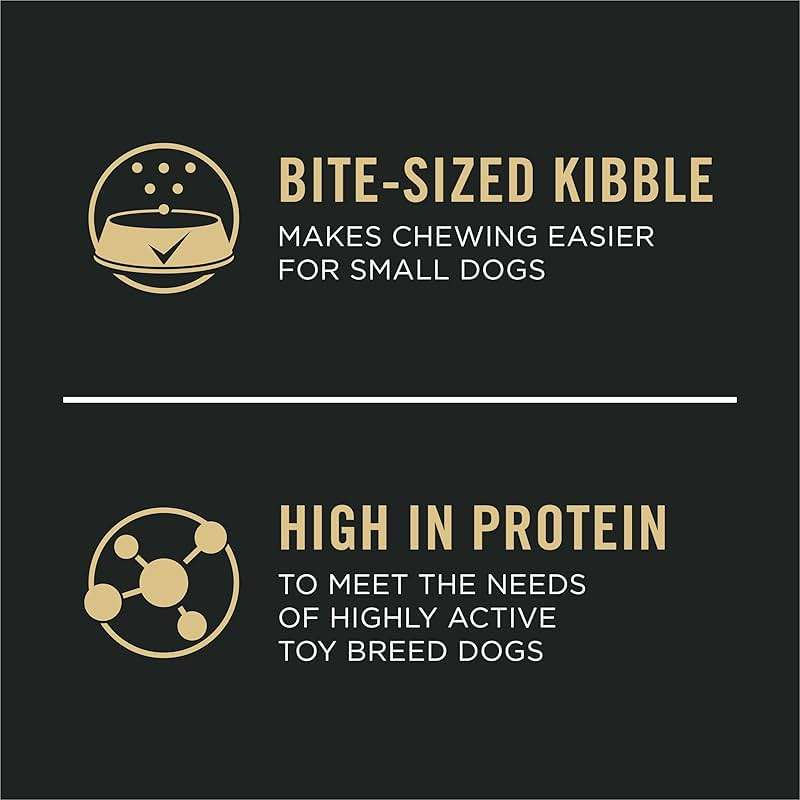 Purina Pro Plan High Protein Toy Breed Puppy Food DHA Chicken and Rice Formula - 5 lb. Bag - Image 3