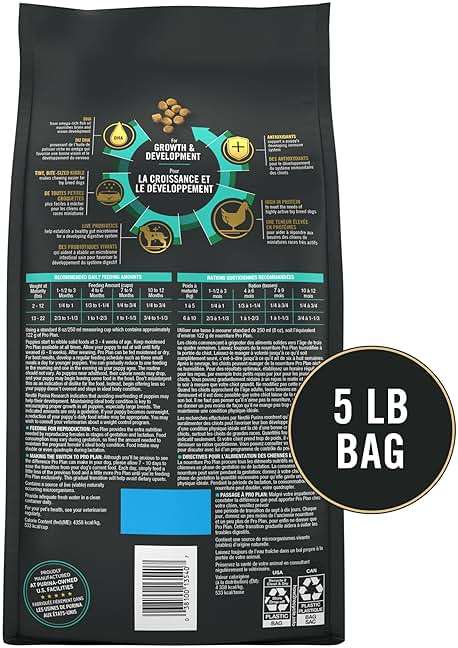 Purina Pro Plan High Protein Toy Breed Puppy Food DHA Chicken and Rice Formula - 5 lb. Bag - Image 6