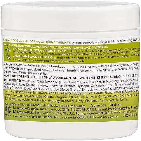 Palmer's Olive Oil Formula GRO Therapy 5.25 Oz - Image 2