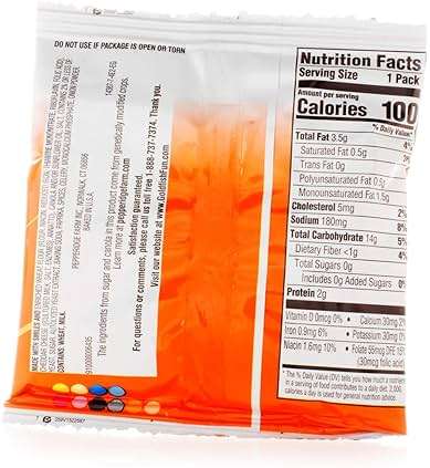 Pepperidge Farm Goldfish Baked Snack Crackers, Cheddar Cheese, .75 Ounces, Pack of 300 - Image 2