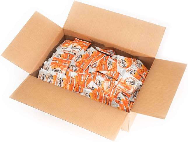 Pepperidge Farm Goldfish Baked Snack Crackers, Cheddar Cheese, .75 Ounces, Pack of 300 - Image 4