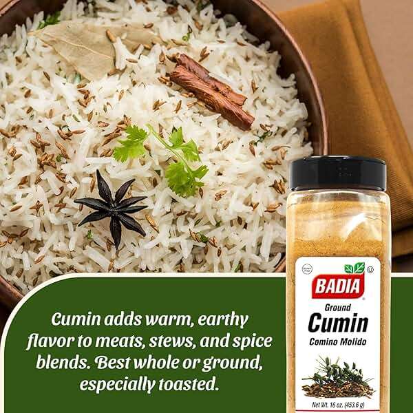 Badia Ground Cumin, 16 oz – Comino Powder for Authentic Aromatic Flavor in Cooking, Baking & Seasoning - Image 4