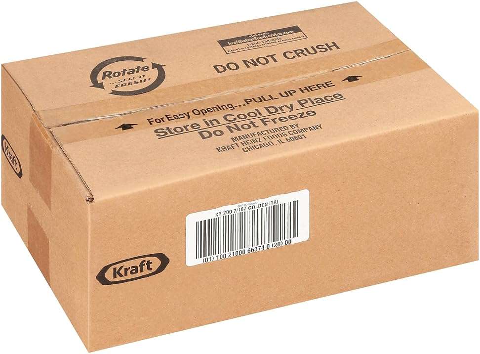 Kraft Golden Italian Salad Dressing Single Serve Packet (0.44 oz Packets, Pack of 200) - Image 9