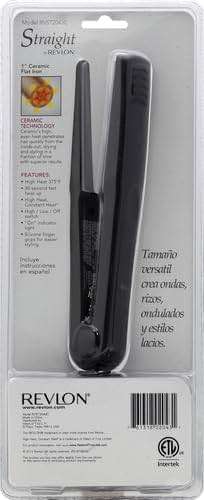 Revlon Smooth and Straight Ceramic Flat Iron | Fast Results, Smooth Styles (1 in) - Image 3
