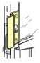 Don-Jo OLP-2651 SL Silver Coated Latch Guard - Image 1