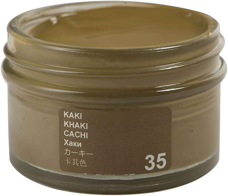 Tarrago Shoe Cream Professional Shoe Polish for Leather Boots, Shoes, Purse, Furniture Eco Friendly Leather Conditioner 1.7oz - Khaki Brown #35 - Image 2