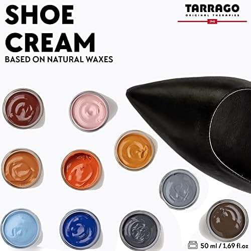 Tarrago Shoe Cream Professional Shoe Polish for Leather Boots, Shoes, Purse, Furniture Eco Friendly Leather Conditioner 1.7oz - Red #12 - Image 9