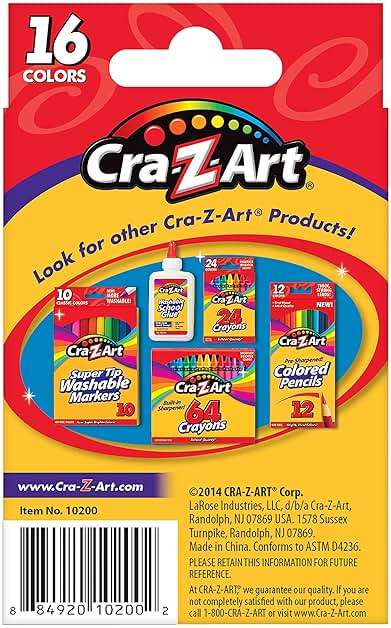 Cra-Z-Art 16ct Crayons, Back to School Supplies, Box of Crayons for Creative Drawing Fun, Ages 3 and Up - Image 4