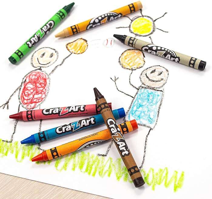 Cra-Z-Art 16ct Crayons, Back to School Supplies, Box of Crayons for Creative Drawing Fun, Ages 3 and Up - Image 5