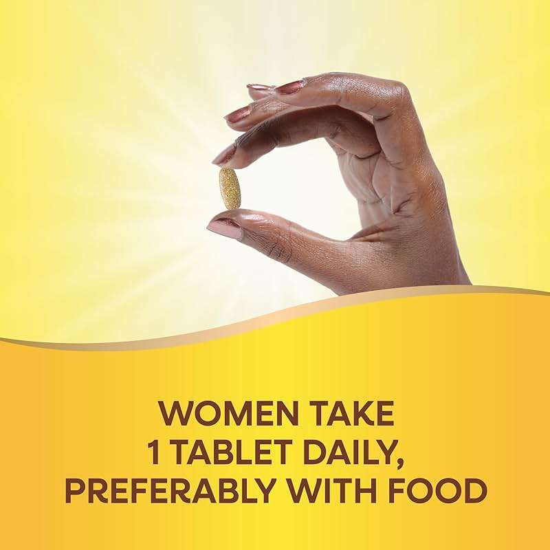 Nature's Way Alive! Ultra Potency Multivitamin for Women 50 Plus, Complete High Potency Formula with Vitamin D3, C, E, Methylated B12, Supports, Heart, Brain, and Bone Health*, 60 Tablets - Image 6