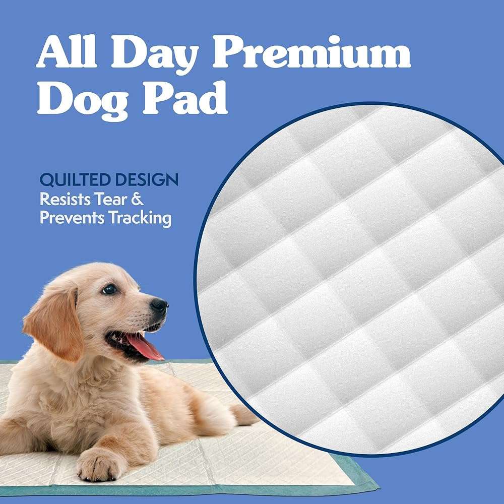 Simple Solution Puppy Pads Extra Large, Super Absorbent Pee Pads for Dogs, Doggie Potty Training, Puppy Essentials, X-Large for House Training, 28"x30", 50 Count - Image 5