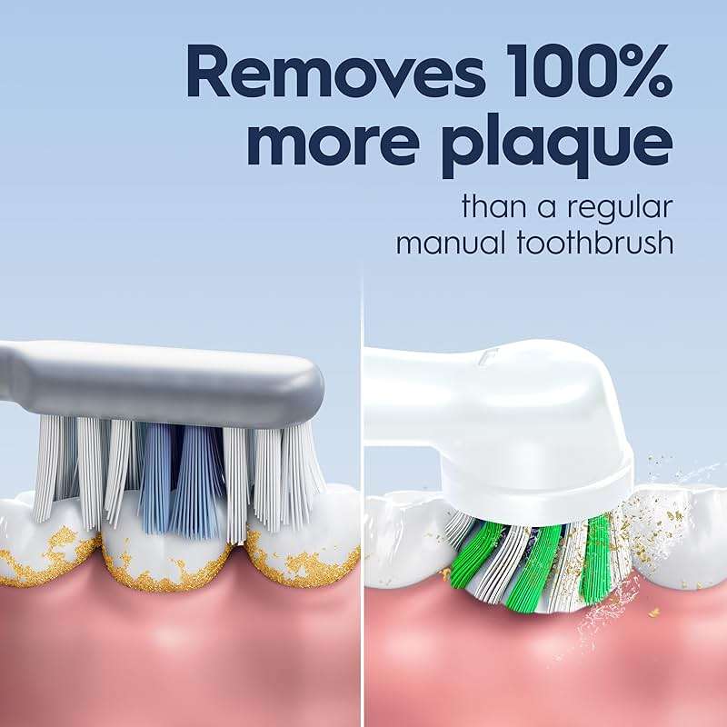 Oral-B Pro 1000 Rechargeable Electric Toothbrush, White - Image 2