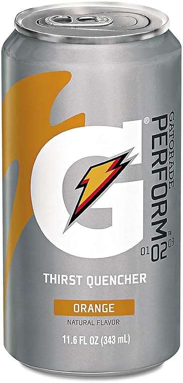 Gatorade Thirst Quencher, 24 Count, 11.6 oz Cans, Orange, 278.4 Fl Oz (Pack of 24) - Image 2