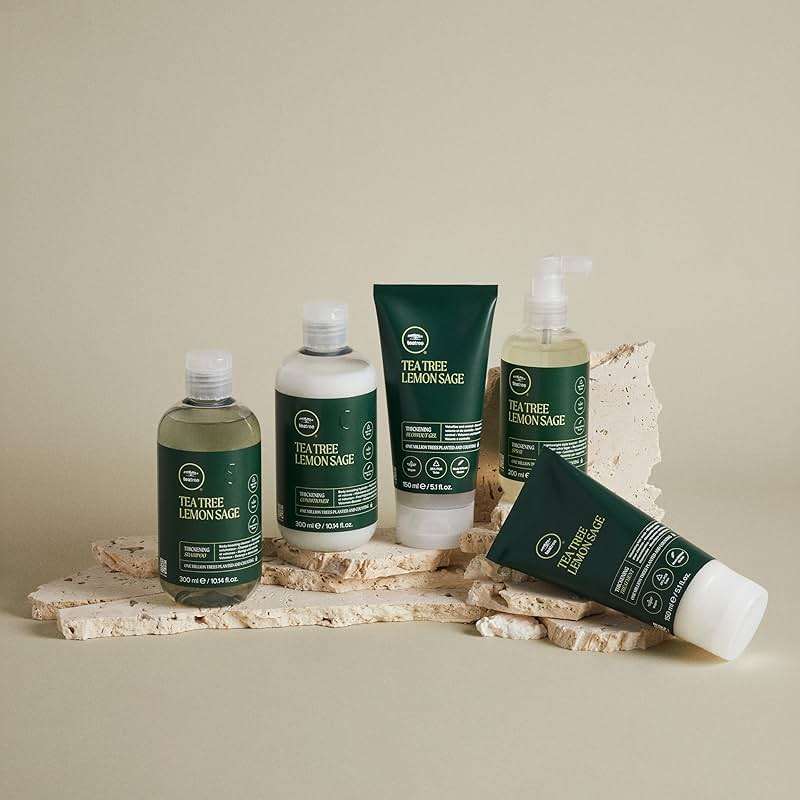 Tea Tree Lemon Sage Thickening Spray, Builds Body + Boosts Volume, For Fine Hair - Image 6