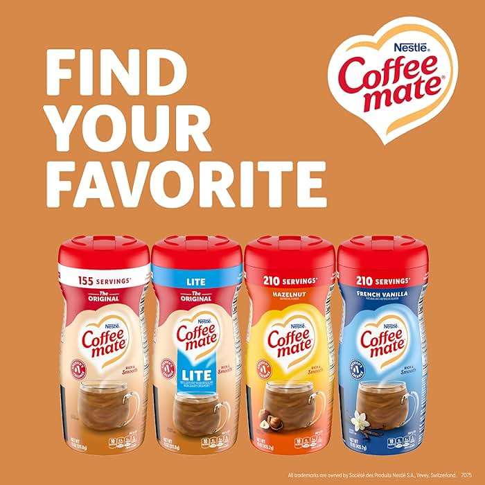 Nestle Coffee mate Coffee Creamer, Original, Powder Creamer, 11 oz Canister (Pack of 12) - Image 9