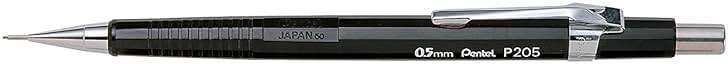 Pentel P200 Series Auto Mechanical Pencil Set of 4-0.3/0.5/0.7/0.9mm - Image 2