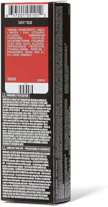 L'Oréal Technique HiColor Red HiLights - Permanent Hair Color for Dark Hair, Intense Red Highlights, No Pre-Lightening Required, Rich, No-Drip Crème, Quick Processing Time, Color Resists Fading - Image 5