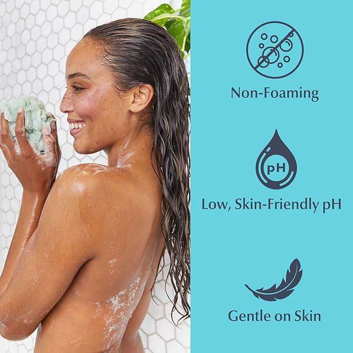 Eucerin Advanced Repair Cleansing Body and Face Cleanser, Gentle Face and Body Wash for Normal to Dry, Sensitive Skin, Soap Free and Unscented, 16.9 FL OZ Bottle - Image 9