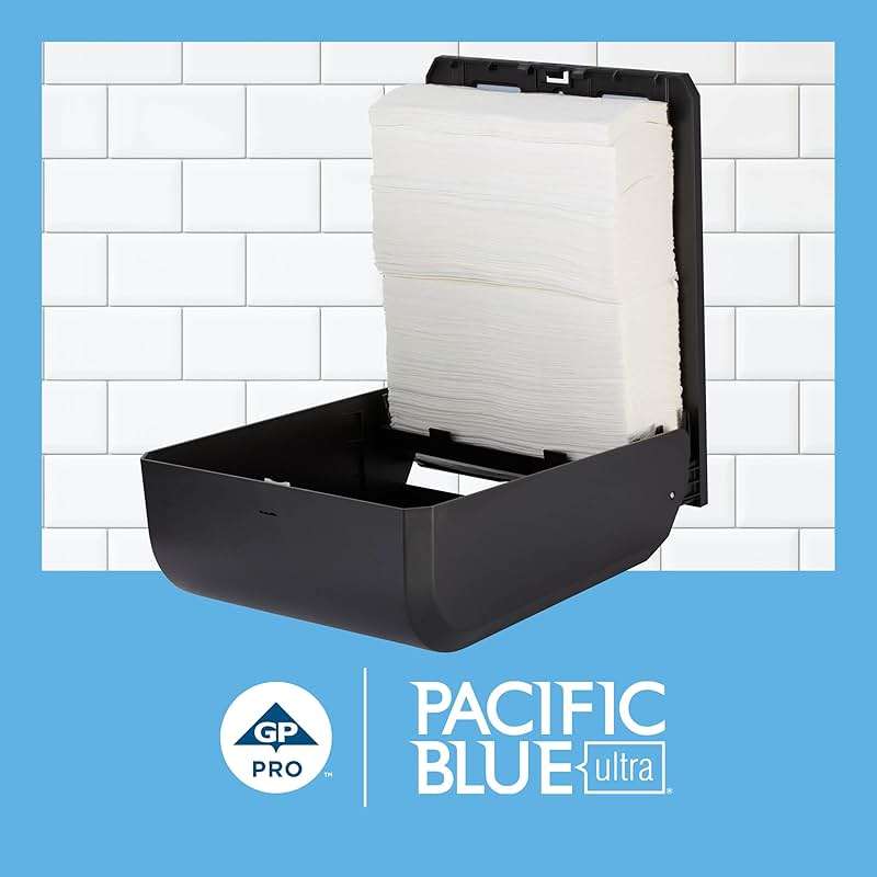 Pacific Blue Ultra Big Z-Fold Paper Towels by GP PRO (Georgia-Pacific), White, 20887, 220 Paper Towels Per Pack, 10 Packs Per Case (2200 Total), 10.20'' x 10.80 - Image 3
