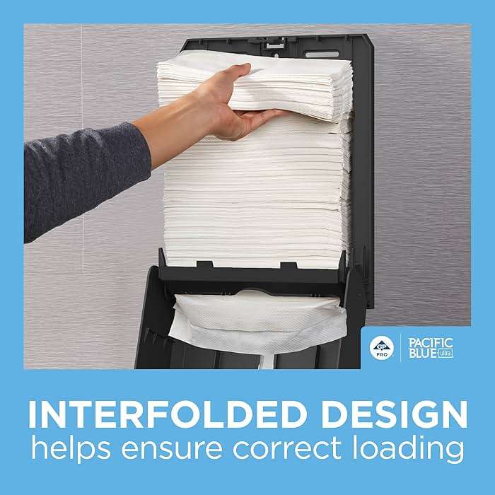 Pacific Blue Ultra Big Z-Fold Paper Towels by GP PRO (Georgia-Pacific), White, 20887, 220 Paper Towels Per Pack, 10 Packs Per Case (2200 Total), 10.20'' x 10.80 - Image 7
