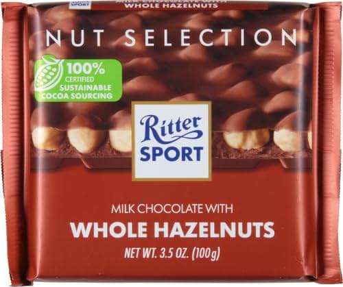 Ritter Sport, Milk Chocolate Hazelnut Square Bar, 3.5 oz - Image 4