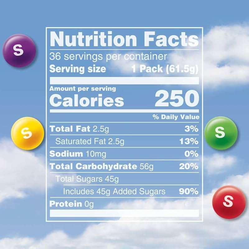 SKITTLES Original Chewy Candy, Full Size - 2.17 oz, 36 Ct Bulk Candy Pack - Image 9