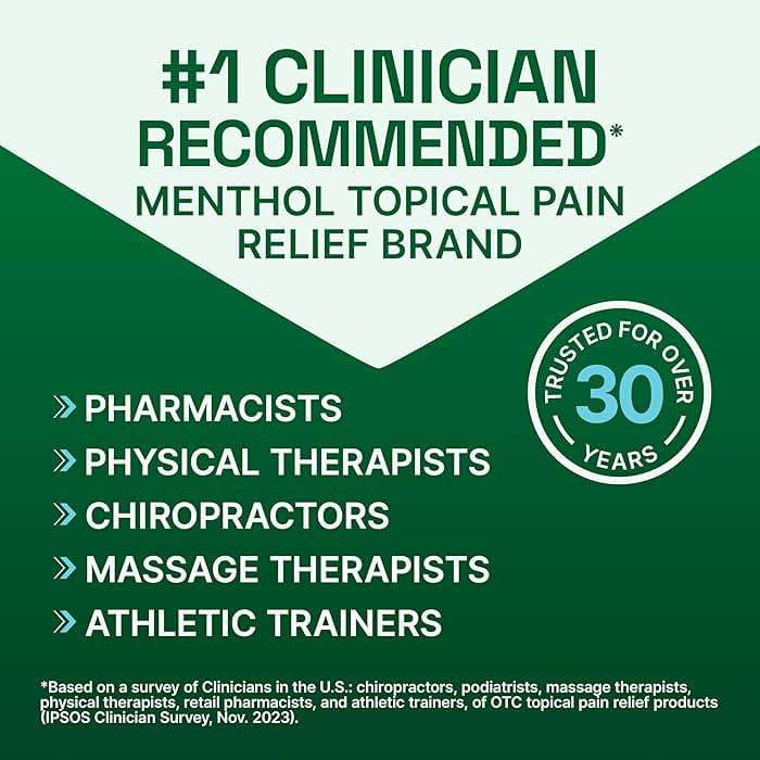 Biofreeze Roll On Pain Relief for Knee, Neck, Hip, Joint, Shoulder, & Simple Backache, Arthritis Pain Reliever, Sore Muscle Relief, Roll On Menthol Gel 3 Fl Oz (Pack of 3) - Image 2
