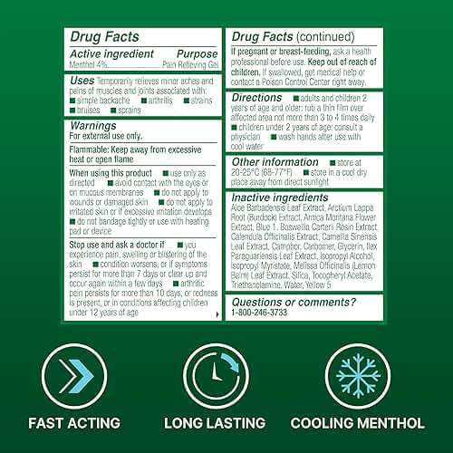 Biofreeze Roll On Pain Relief for Knee, Neck, Hip, Joint, Shoulder, & Simple Backache, Arthritis Pain Reliever, Sore Muscle Relief, Roll On Menthol Gel 3 Fl Oz (Pack of 3) - Image 5