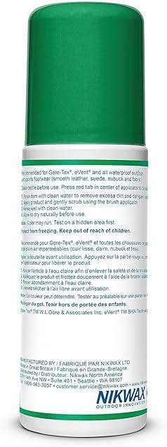 Nikwax Footwear Cleaning Gel, Shoe Care, Boot Cleaner for Suede, Leather, Fabric & Synthetic Materials, Safe for Gore-Tex, Waterproof, DWR - Image 2