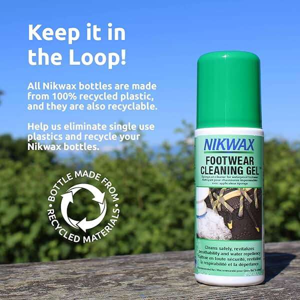 Nikwax Footwear Cleaning Gel, Shoe Care, Boot Cleaner for Suede, Leather, Fabric & Synthetic Materials, Safe for Gore-Tex, Waterproof, DWR - Image 7