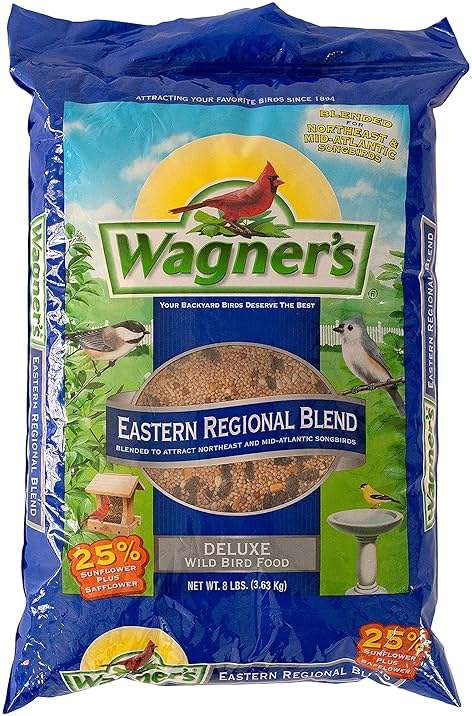 Wagner's 62011 Eastern Regional Blend Wild Bird Food, 8-Pound Bag - Image 1