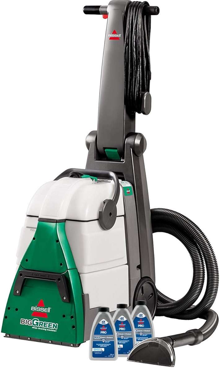 BISSELL® Big Green® Professional Carpet Cleaner with XL DirtLifter PowerBrush, 9-inch Long Reach Hose, 6-inch Tough Stain Tool, Includes BISSELL PRO MAX Formula with Stain Protect Technology - Image 1