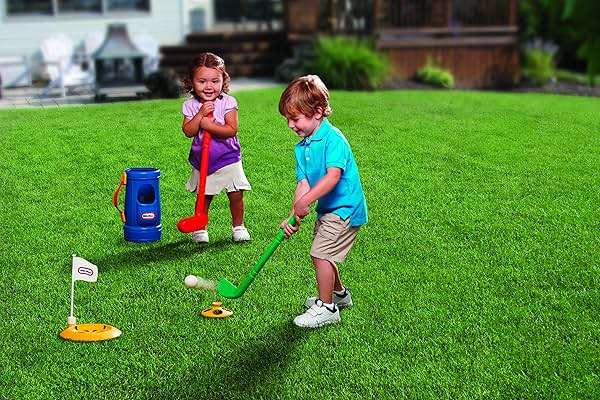 Little Tikes TotSports Grab N Go Golf , Blue - Image 2
