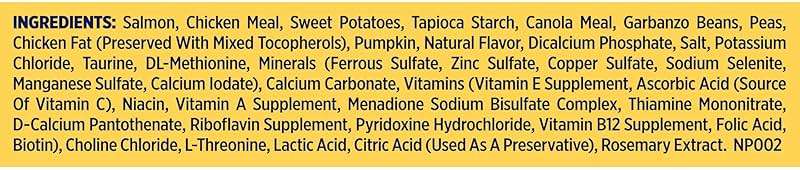 Nature's Recipe Grain Free Salmon, Sweet Potato & Pumpkin Recipe Dry Dog Food, 24 lb. Bag - Image 9