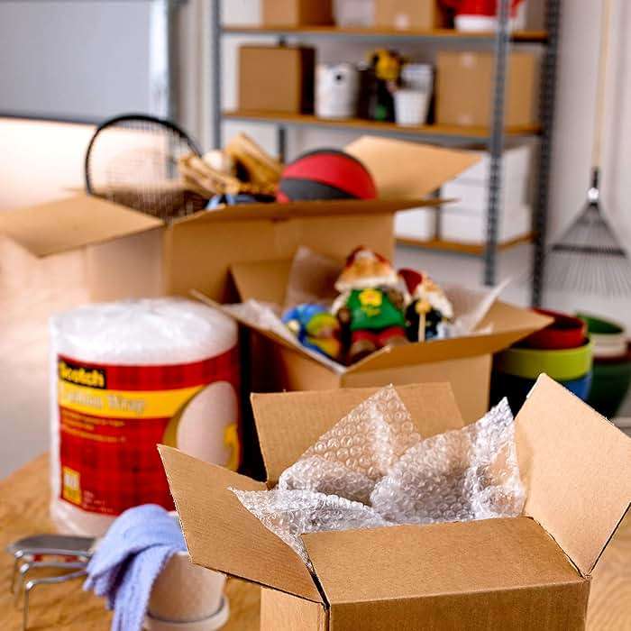 Scotch Sure Start Packing Tape, Clear, Quiet Unwind and Easy Start, 1.88 in. x 22.2 yd., 6 Tape Rolls with Dispensers - Image 14