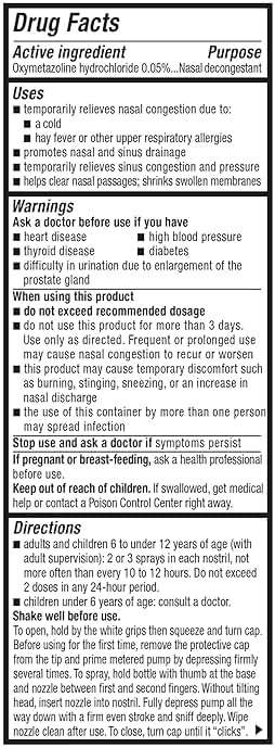 Mucinex Sinus-Max Nasal Spray Decongestant, 12 Hour Over-The-Counter Medication Nose Spray for Sinus Relief, Nasal Decongestants for Adults & Sinus Congestion, Clear & Cool 3/4 Fl Oz(22ML) - Image 10